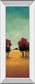 A New Day I By Angelina Emet - Mirror Framed Print Wall Art - Blue