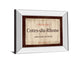 Cote Du Rhone By Paola Viveiros - Mirror Framed Print Wall Art - Beige