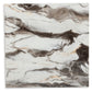 Jeshina - Square Dining Room Counter Table - Dark Brown / Beige