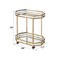 Lacole - Serving Cart - Mirrored & Champagne