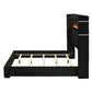 Garner - Bed With Fireplace, LED, Reading Light, Speaker, Bluetooth & USB