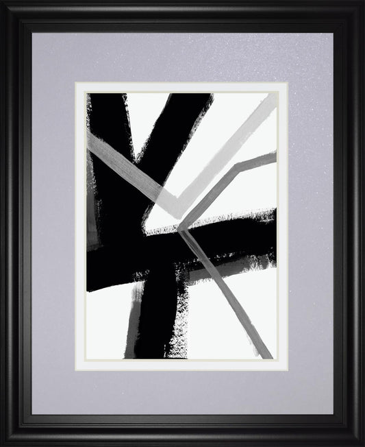 34x40 Angular Pulse III By June Erica Vess - Gray