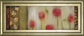 Rain Flower Il By Dysart - Framed Print Wall Art - Beige