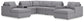 Modmax - U-Shaped Sectional - Granite