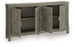 Darlock - Accent Cabinet - Warm Gray