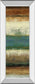 Sky By Allison Pearce - Mirror Framed Print Wall Art - Beige