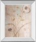 Spring Meadow I By Nan - Mirror Framed Print Wall Art - Beige