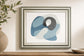 22x26 Homage to Eames II By Rob Delamater - Light Blue