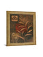 Bronzed Botanical - 28" x 34" Framed Wall Art - Orange