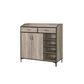 Pavati - 48" Shoe Cabinet - Rustic Gray Oak