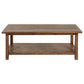 Payne - Wood Coffee Table with Shelf
