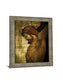 Somber Reverence - 28" x 34" Framed Wall Art - Gold