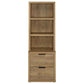 Westpark - 3-Shelf Bookcase USB And Lockable Drawer