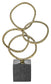 Wellcott - Sculpture - Gold Finish / Black