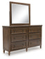 Sturlayne - Dresser And Mirror - Brown