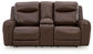 Gravier - Power Reclining Loveseat With Console / Adjustable Headrest - Cordova