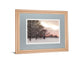 Rosy Sunset By Frank Assaf - Framed Print Wall Art - Gray