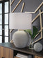 Calbert - Poly Table Lamp - Warm Gray
