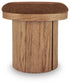 Lewisen - Accent Ottoman - Clay