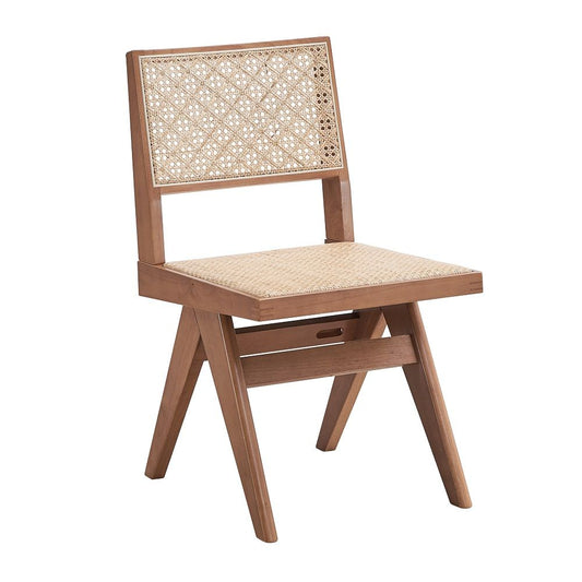 Velentina - Side Chair (Set of 2) - Rattan & Natural