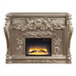 Sorina - Fireplace - Antique Silver