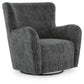 Rowenburg - Swivel Glider Accent Chair