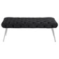Ella - Upholstered Tufted Bench Metal Legs