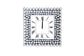 Boffa - Geometric Pattern Trim Wall Clock - Mirrored