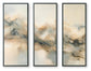 Larrondale - Wall Art Set (Set of 3) - Black / Gray / Brown
