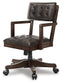 Breckington - Home Office Desk Chair - Dark Brown