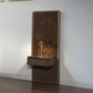 Marcelino - Nightstand With Wall Pier (EK) - Cherry Oak