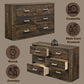 Elettra - Dresser - Rustic Walnut