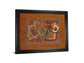 Twenty Tuesday Il By Jeni Lee - Framed Print Wall Art - Light Brown