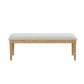 Essence - Dining Bench With Natural Cushion