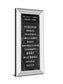 The Greatest Tennis Champions By The Vintage Collection - Mirror Framed Print Wall Art - Black
