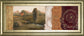 Tuscan Scene II - Framed Print Wall Art - Light Brown