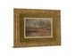 Woodland Solitude By Veronica Faust - Framed Print Wall Art - Light Brown
