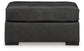 Brindley Pier - Oversized Accent Ottoman - Fog