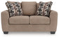 Triston-Peaks - Loveseat - Suede