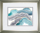 34x40 Cloudy Day II By Melissa Wang - Light Blue