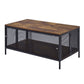 Winam - Coffee Table - Antique Oak & Black