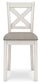 Robbinsdale - Upholstered Barstool (Set of 2) - Antique White