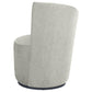 Nueva - Upholstered Swivel Chair Curved Backrest