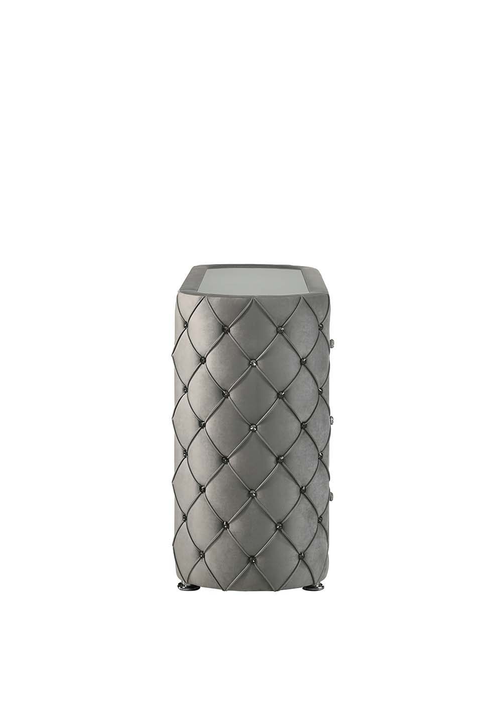 Perine - Dresser - Gray Velvet Royalty Furniture & Appliances Perine - Dresser - Gray Velvet Royalty Furniture & Appliances