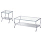 Saide - Glass Top Coffee And End Table Set