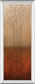 Branch Rouge I By Eve - Mirrored Frame Wall Art - Light Brown