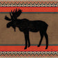 Out West Moose By Mollie B. (Small) - Light Brown