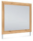 Aleaport - Bedroom Mirror - Warm Brown