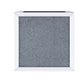 Noralie - End Table With Open Storage Compartment - Clear Glass, Mirrored & Faux Diamonds