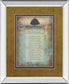 Time For Everything By Brit Hallowell - Mirror Framed Print Wall Art - Light Brown